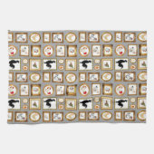 EINE GALERIE VON CHICKEN GESCHIRRTUCH (Horizontal)