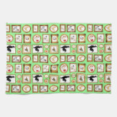 EINE GALERIE VON CHICKENS KÜCHENSTADT GESCHIRRTUCH (Horizontal)