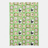 EINE GALERIE VON CHICKENS KÜCHENSTADT GESCHIRRTUCH (Vertikal)