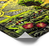 Eine ganz neue Welt da draußen (Nachtzeit) Poster (Ecke)