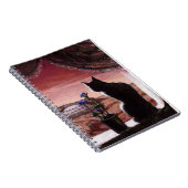 Eine ganz neue Welt - SciFi - Katze auf Mars Notizblock (Rechte Seite)