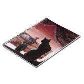 Eine ganz neue Welt - SciFi - Katze auf Mars Notizblock (Linke Seite)