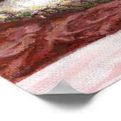 Eine ganz neue Welt - SciFi - Katze auf Mars Poster (Ecke)