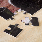 Eine ganz neue Welt - SciFi - Katze auf Mars Puzzle (Seite)