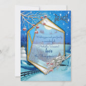 Eine ganzheitliche Saison Einladung (Vorderseite)