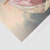 Eine Gartengala, Frau mit Sonnenschirm Seidenpapier (Ausschnitt)