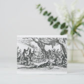 Eine Geburt in einem Sinti und Roma Camp Postkarte (Stehend Vorderseite)