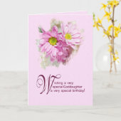 Eine Geburtstagskarte mit Gänseblümchen Karte (Gelbe Blume)