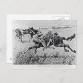 Eine Gefahr für die Ebenen Postkarte (Vorne/Hinten)