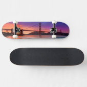 Eine Gefangennahme von San Franciscos Golden gate Skateboard (Horizontal)
