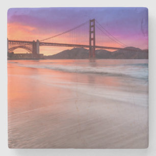 Eine Gefangennahme von San Franciscos Golden gate Steinuntersetzer