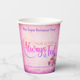 Eine Gefüttert, immer Gefüttert - Matching Cups (r Pappbecher