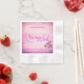 Eine Gefüttert, immer Gefüttert - Matching Napkin Serviette (Beispiel)