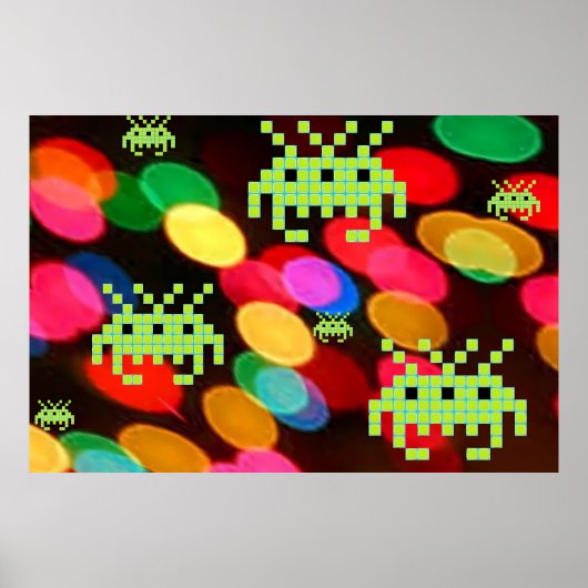 Eine geheime Invasion aus dem Pixelversum Poster (Vorne)