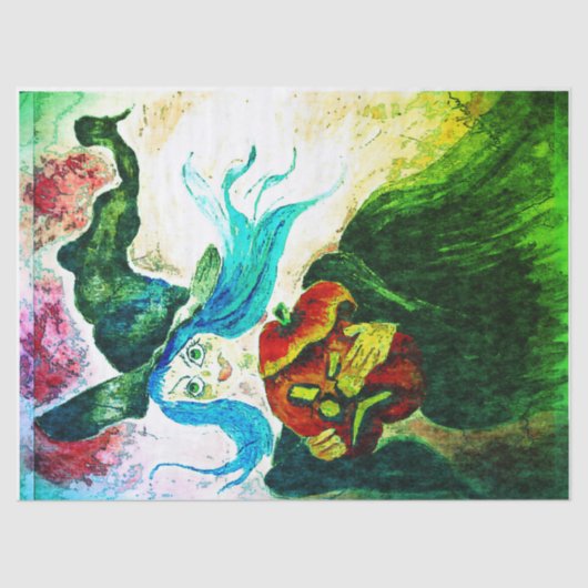 Eine geistreiche Nacht Seidenpapier (Vorderseite)