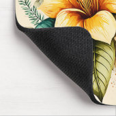 Eine gelbe Blume Bouquet für Ihre Valentine Mousepad (Ecke)