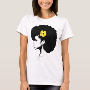 Eine gelbe Blume T-Shirt