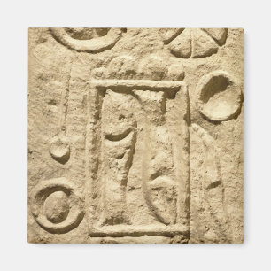Eine gelegte Tabelle, von Timgad, Algerien Magnet