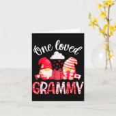 Eine geliebte Grammy Valentinstag Grammy Oma Valen Karte (Gelbe Blume)