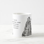 Eine Geliebte hier Kaffeetasse (Mittel)