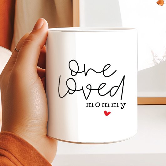 Eine geliebte Mommy Kaffeetasse