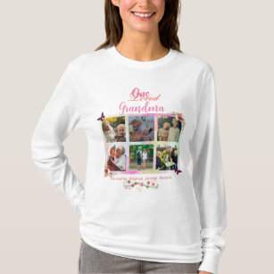 Eine geliebte Oma FotoCollage Personalisiert T-Shirt