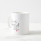Eine geliebte Urgroßmutter Kaffeetasse (Vorderseite Links)