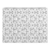 Eine gemusterte, optisch ansprechende, weiße und s kalender (Titelbild)