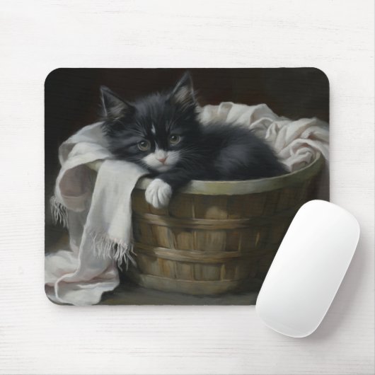 Eine gemütliche Kätzchen Mousepad (Mit Mouse)