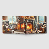 Eine gemütliche Winterlandschaft am Kamin Gästebuch (Voll)