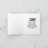 Eine gemütliche Zuhause, gutes Buch und Kaffee Karte (Innenseite)