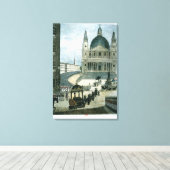 Eine genaue Darstellung des großen Begräbnisautos Leinwanddruck (Insitu (Holzboden))