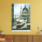 Eine genaue Darstellung des großen Begräbnisautos Leinwanddruck (Insitu (Wohnzimmer))