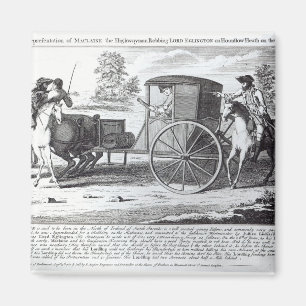 Eine genaue Darstellung von Maclaine Magnet