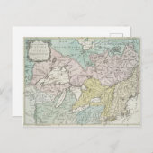 Eine genaue Karte Kanadas, 1761 (Vorne/Hinten)