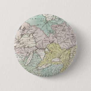 Eine genaue Karte von Kanada, 1761 Button