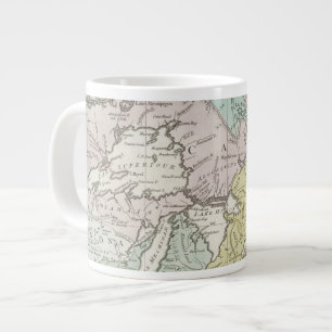 Eine genaue Karte von Kanada, 1761 Jumbo-Tasse
