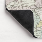 Eine genaue Karte von Kanada, 1761 Mousepad (Ecke)