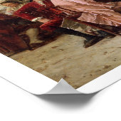 Eine Gentleman's Debate, 1881 (Öl auf Tafel) Poster (Ecke)