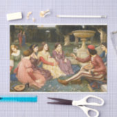 Eine Geschichte aus dem Decameron Seidenpapier (Handwerk)