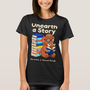 Eine Geschichte ausgraben und ein prähistorisches  T-Shirt