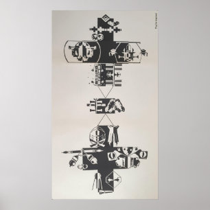 Eine Geschichte der Weltraumforschung Poster