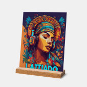 "Eine Geschichte des Hauses" Acrylschild (Winkel)