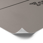 Eine Geschichte von Masken. Poster (Ecke)