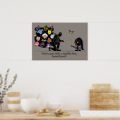 Eine Geschichte von Masken. Poster (Küche)