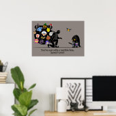 Eine Geschichte von Masken. Poster (Heimbüro)