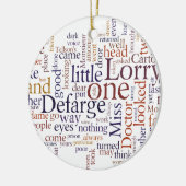 Eine Geschichte von zwei Städten Keramikornament (Links)