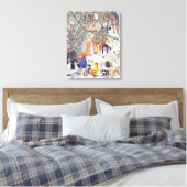 Eine geschmackvolle Leckerei Leinwanddruck (Insitu (Schlafzimmer))