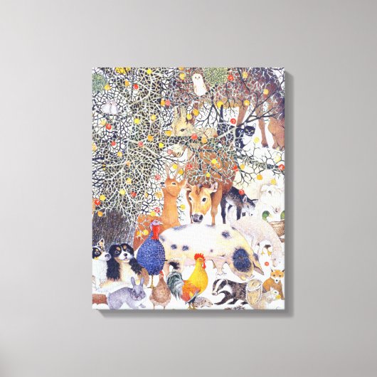 Eine geschmackvolle Leckerei Leinwanddruck (Vorderseite)