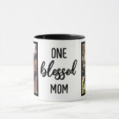 Eine gesegnete Mama | Kundenspezifisches Foto des  Tasse (Zentrum)